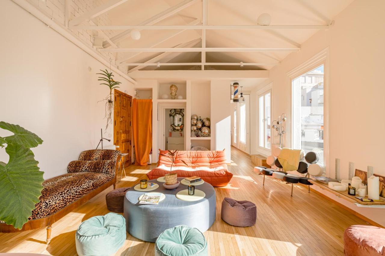 Pop-Zen Penthouse Madrid Apartment Exterior photo